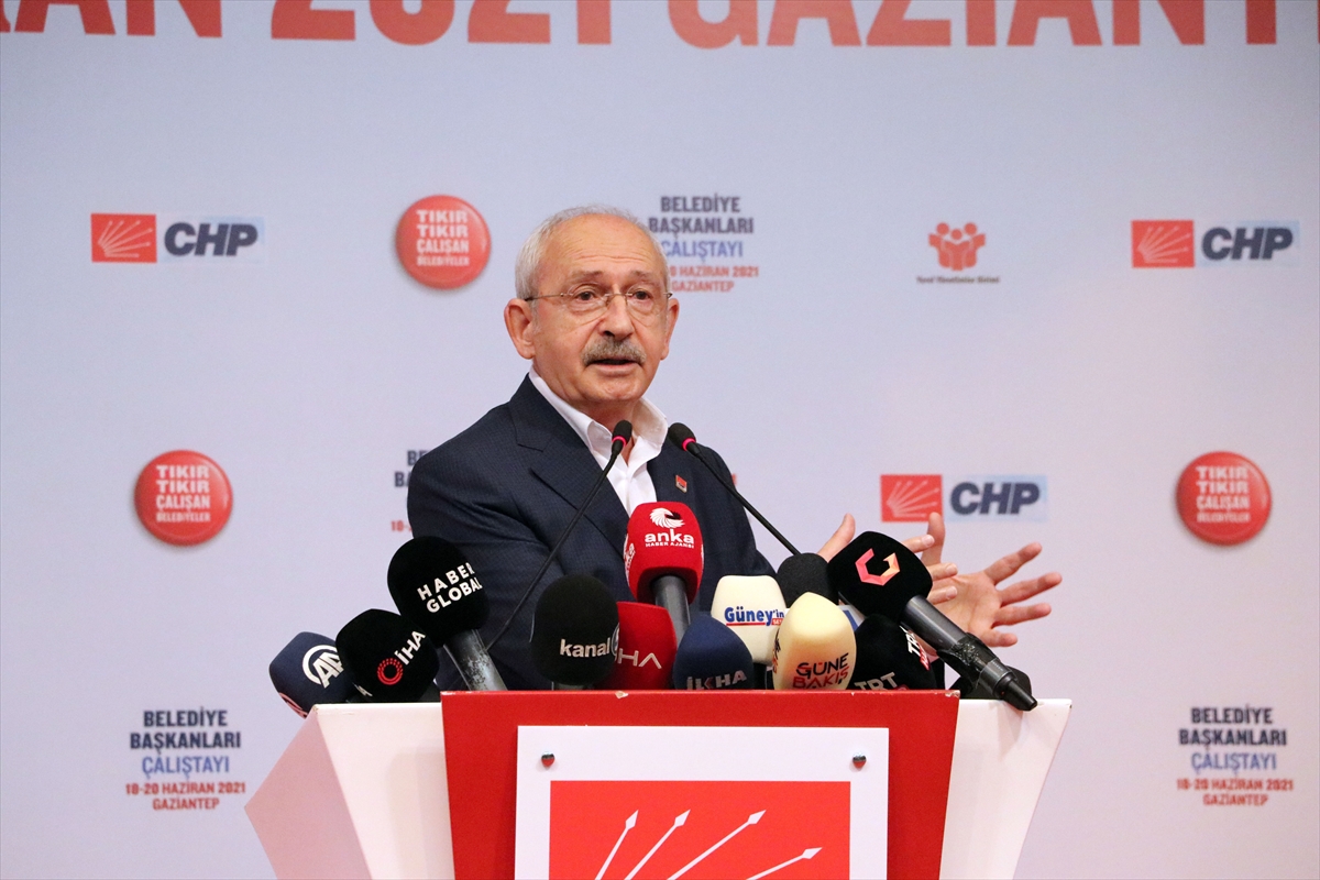 CHP Genel Başkanı Kılıçdaroğlu, Gaziantep'te Belediye Başkanları Çalıştayı'nda konuştu: