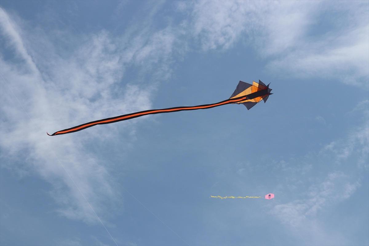 Caddebostan sahilinde uçurtma festivali düzenlendi