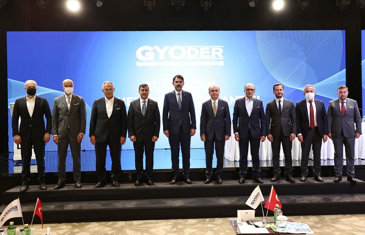 Çevre ve Şehircilik Bakanı Murat Kurum, GYODER 21. Olağan Genel Kurulu'nda konuştu: