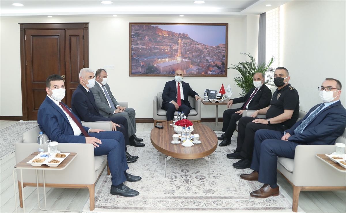 Emniyet Genel Müdürü Mehmet Aktaş, Mardin Valiliğini ziyaret etti