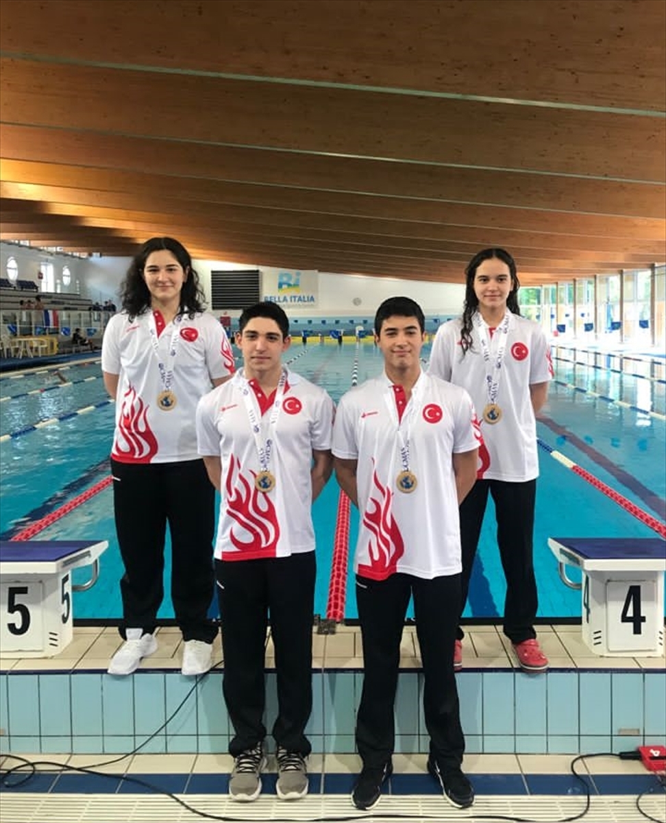 Paletli Yüzme Genç Milli Takımı, dünya şampiyonu oldu