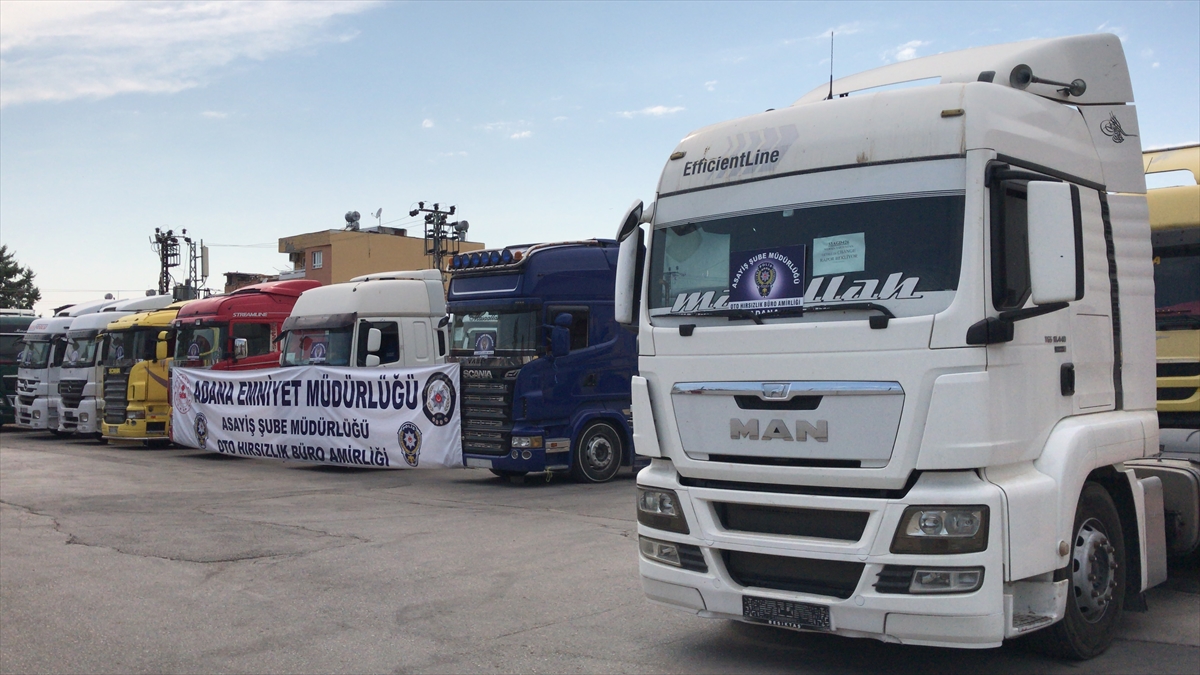GÜNCELLEME – Adana merkezli 12 ilde “change” tır operasyonu: 34 gözaltı