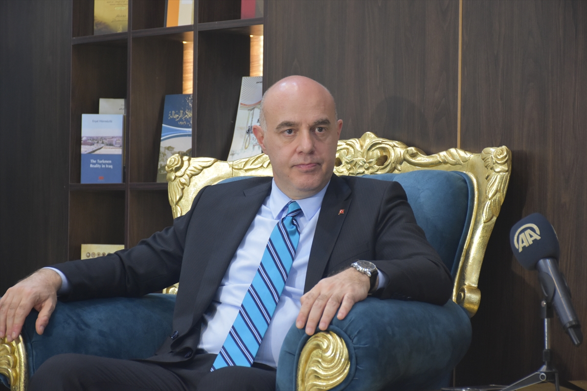 Büyükelçi Güney, Kerkük'te Irak Türkmen Cephesini ziyaret etti