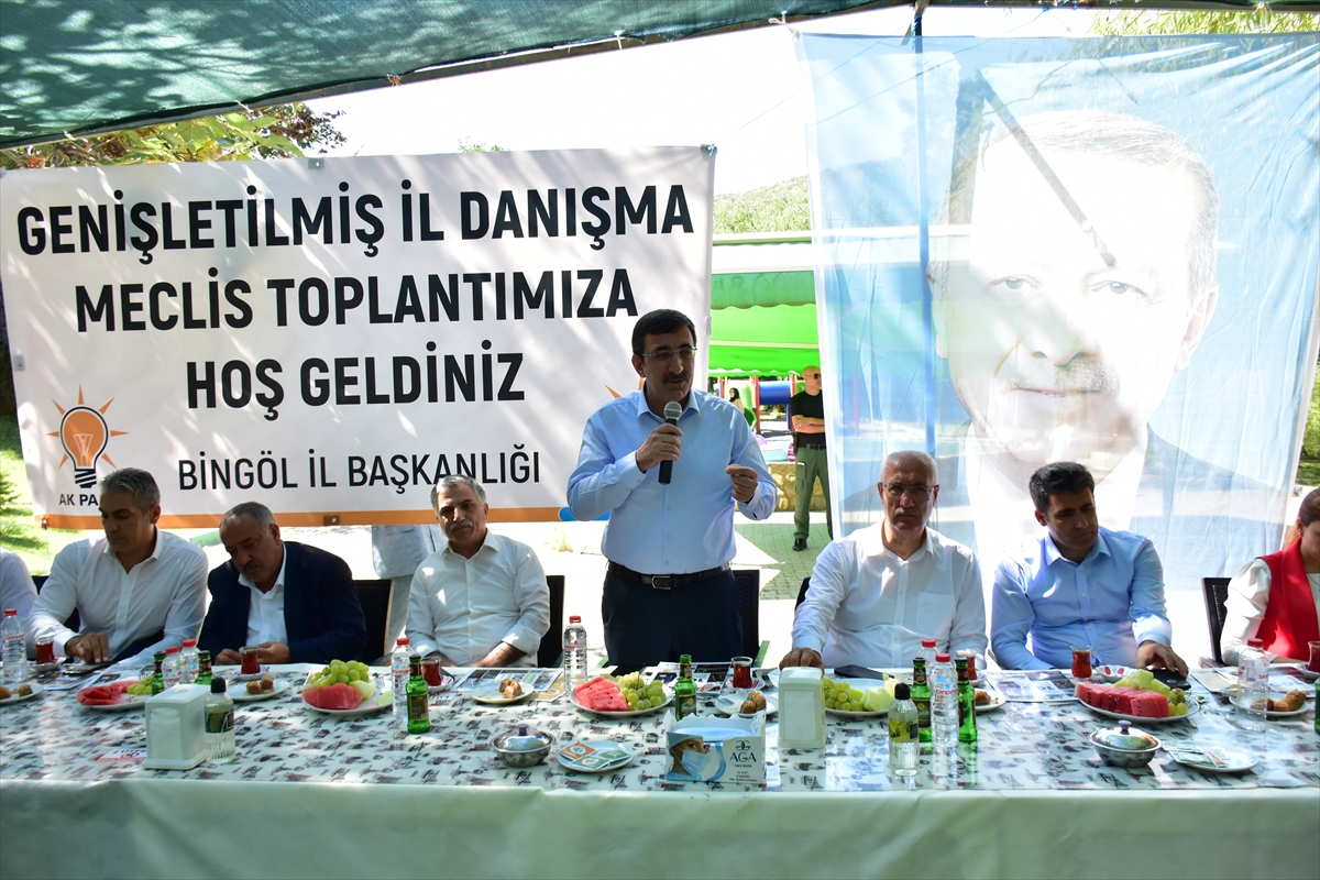 Cevdet Yılmaz, Bingöl'de AK Parti Genişletilmiş İl Danışma Meclisi Toplantısı'nda konuştu: