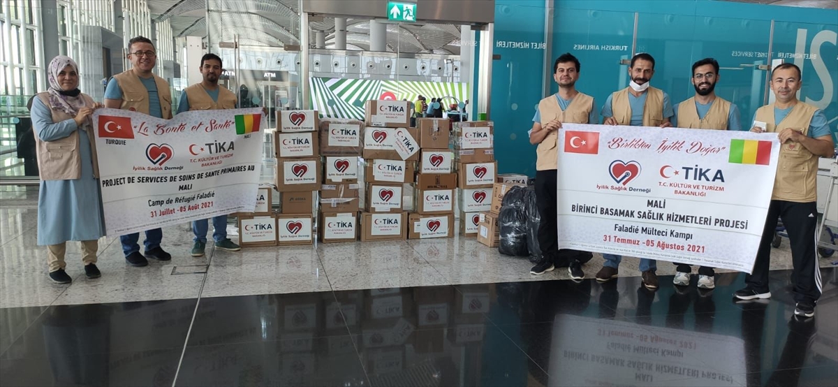 İyilik Sağlık Derneği'nden Mali'ye sağlık yardımı