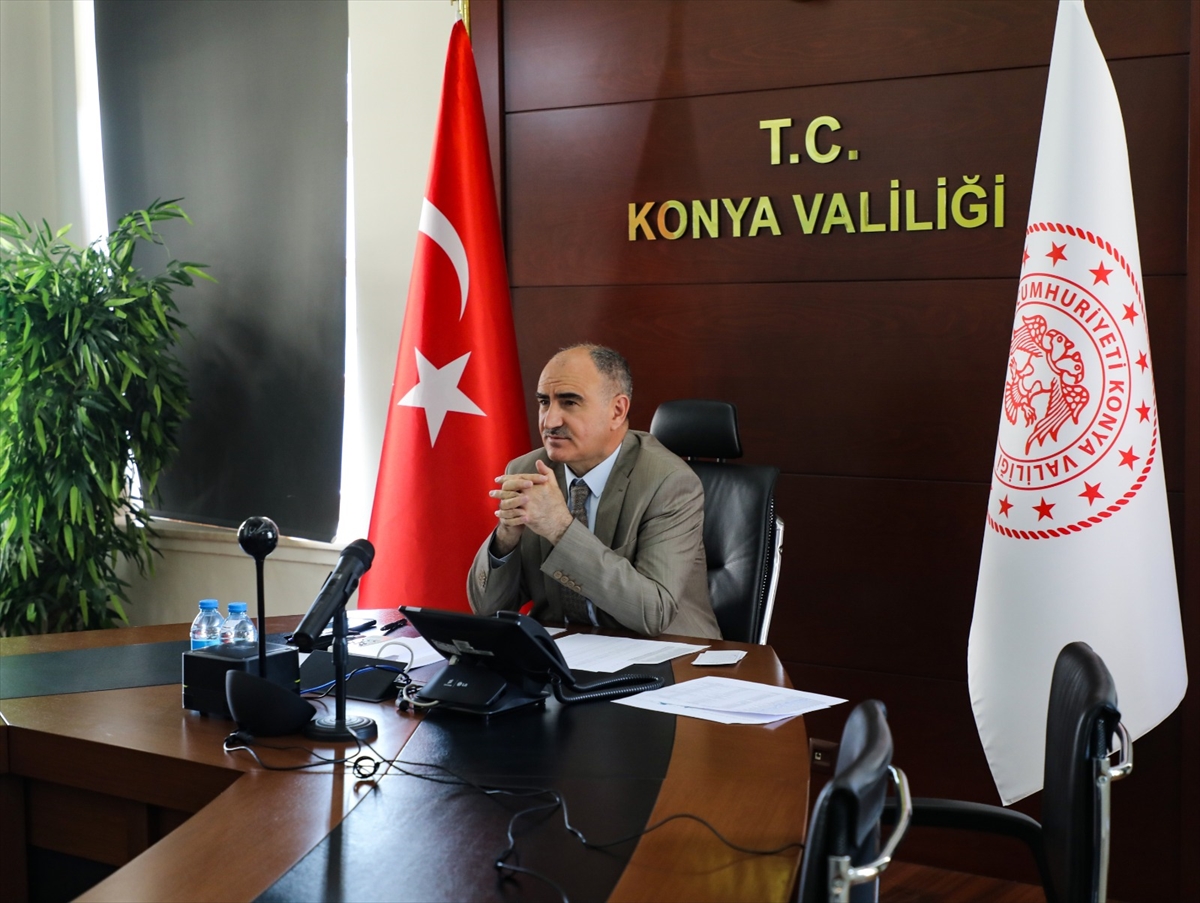 Konya Valisi Vahdettin Özkan: “Hedefimiz kısa zamanda yüzde yüze yakın aşılama faaliyeti gerçekleştirmek”