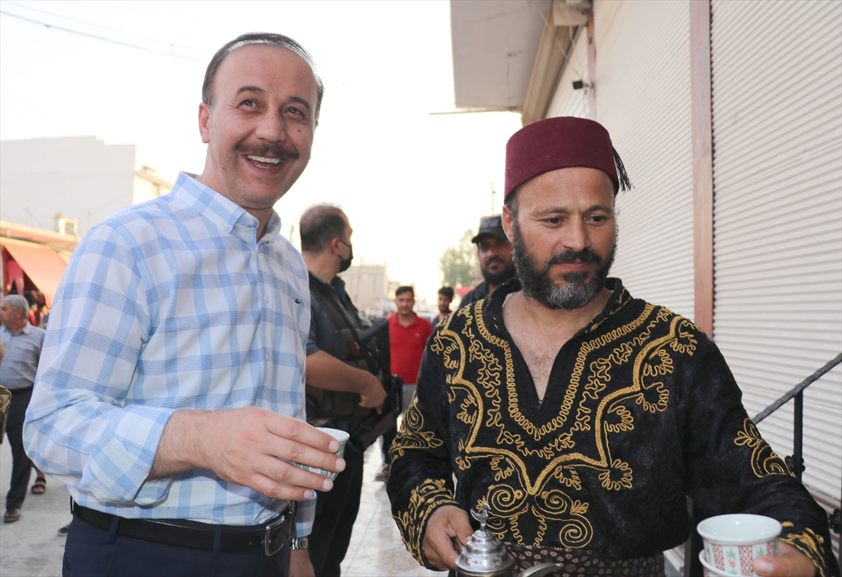 Şanlıurfa Valisi Abdullah Erin Kurban Bayramı öncesi Tel Abyad'ı ziyaret etti