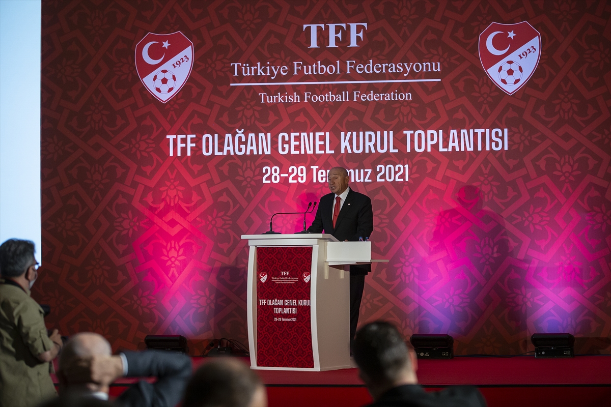 Türkiye Futbol Federasyonu Olağan Genel Kurulu yapılıyor