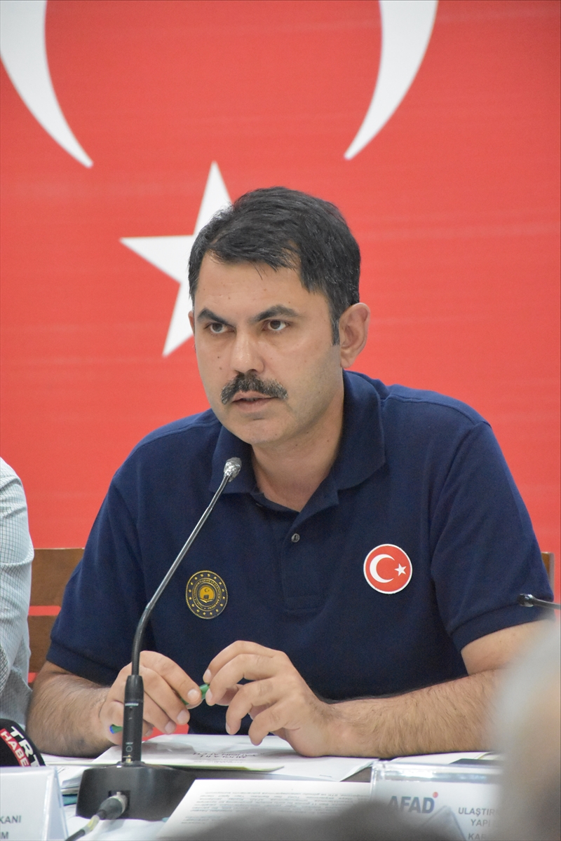 Çevre ve Şehircilik Bakanı Kurum, Marmaris'te koordinasyon toplantısında konuştu: