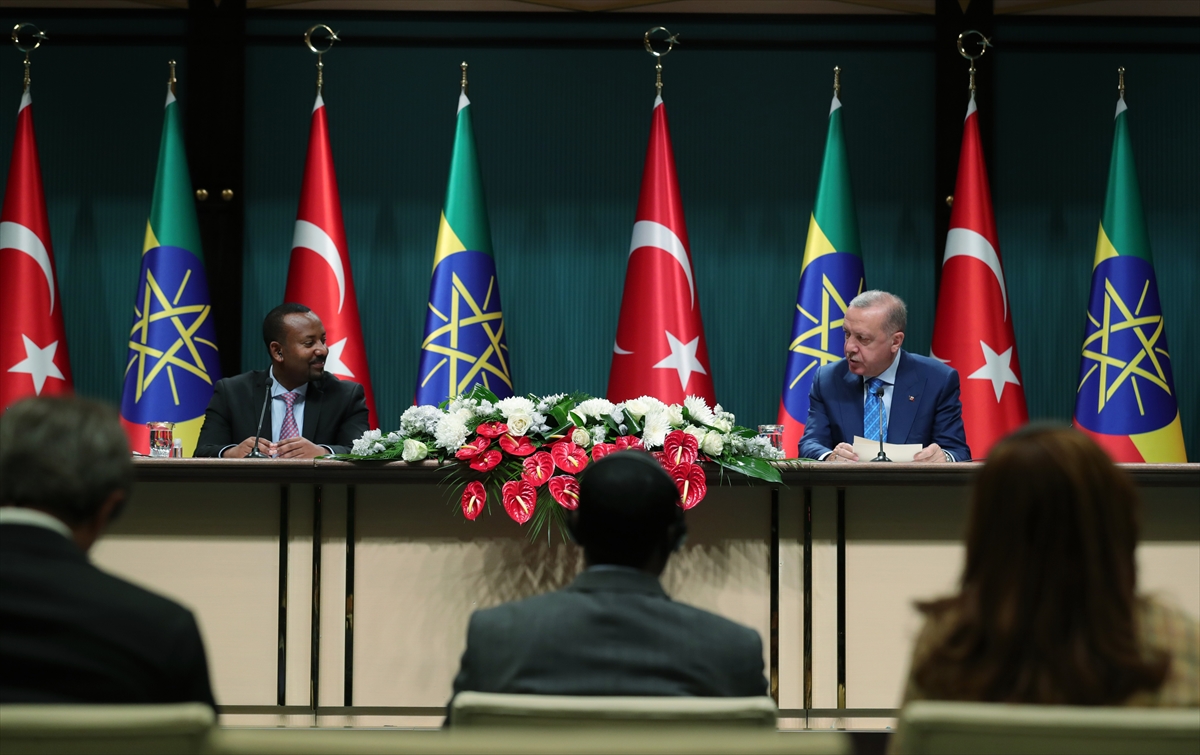 Cumhurbaşkanı Erdoğan, Etiyopya Başbakanı Ahmed ile ortak basın toplantısında konuştu:
