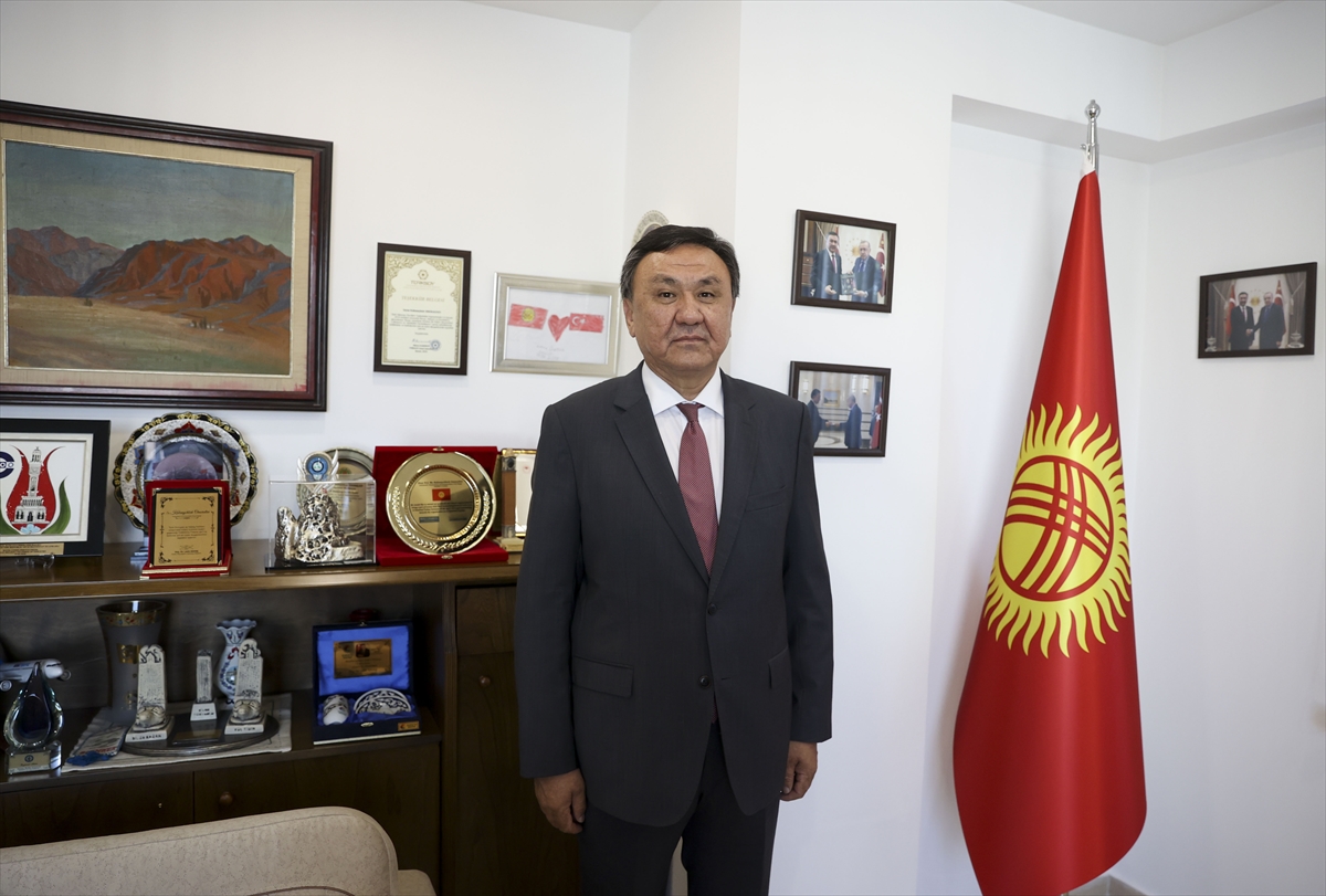 Kırgızistan'ın Ankara Büyükelçisi Ömüraliyev, Türk iş insanlarını ülkesine yatırım yapmaya çağırdı: