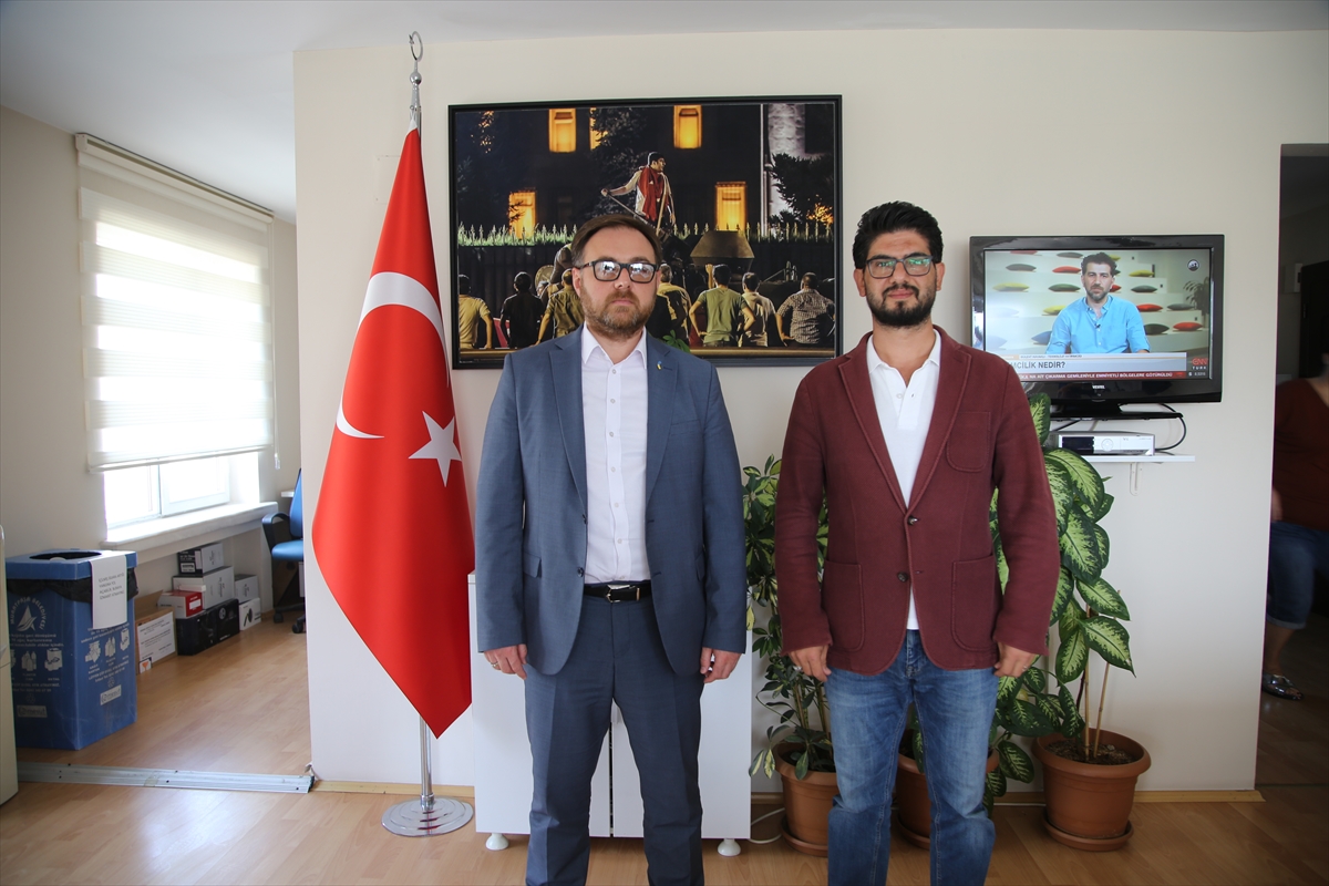 Ukrayna'nın Antalya Konsolosu Emir Rustamov'dan AA'ya ziyaret: