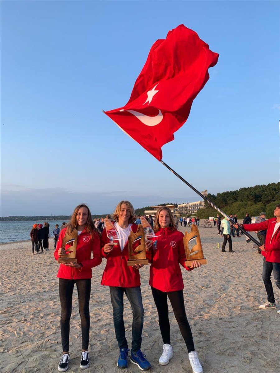 Yelken Techno 293 – Techno 293 Plus Avrupa Şampiyonası'nda 2 altın, 1 bronz madalya