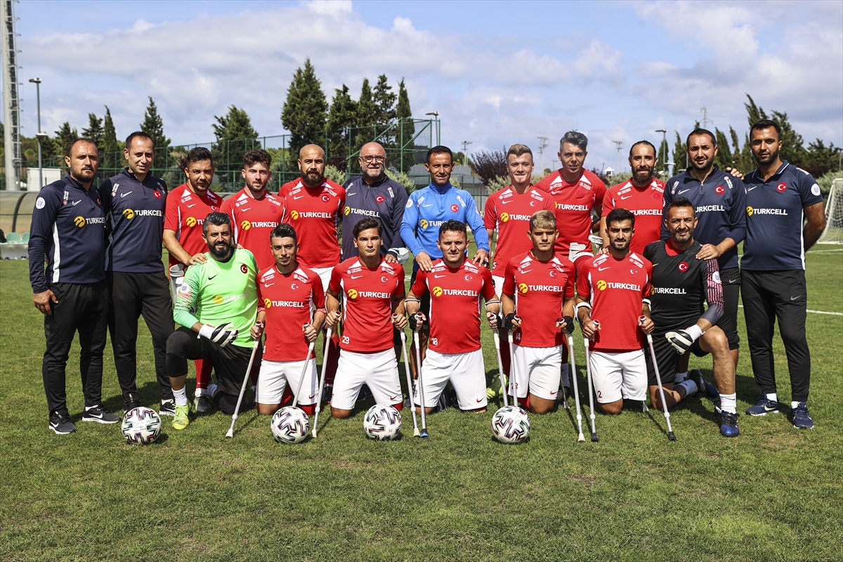 Ampute Milli Futbol Takımı hazırlıklarını sürdürüyor