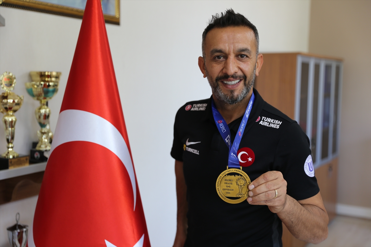 Ampute milli kaleci gözünü dünya şampiyonluğuna dikti