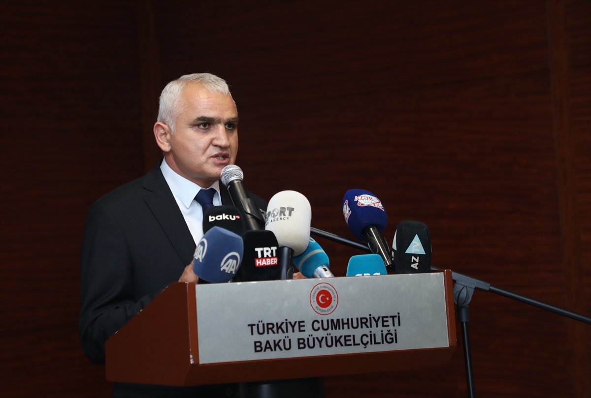 Bakü'nün kurtuluşunun 103. yılı dolayısıyla Türkiye'nin Bakü Büyükelçiliğinde etkinlik düzenlendi