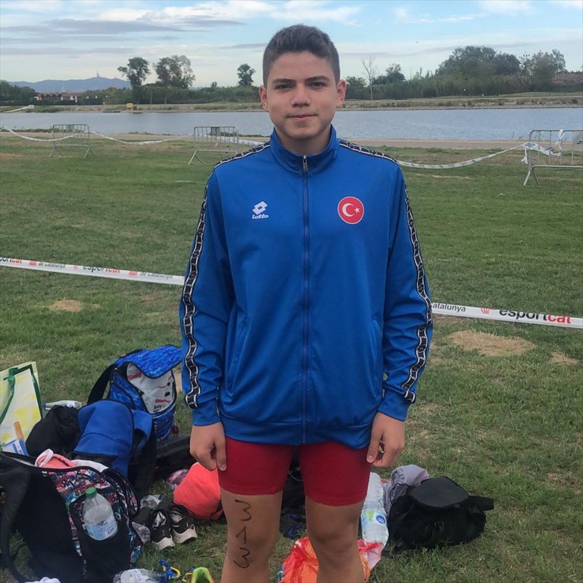 Biathle Triathle Avrupa Şampiyonası'nda Erkan Altunay bronz madalya kazandı