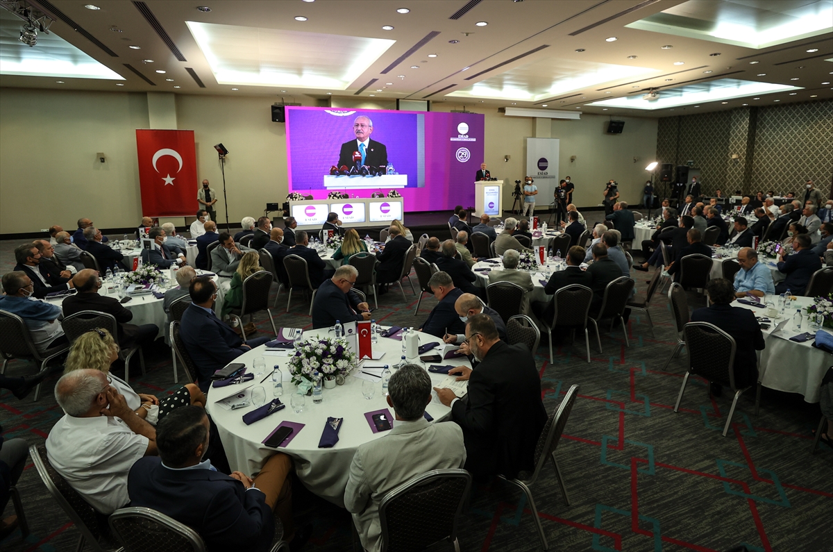 CHP Genel Başkanı Kemal Kılıçdaroğlu, İzmir'de iş insanlarıyla buluştu: (1)