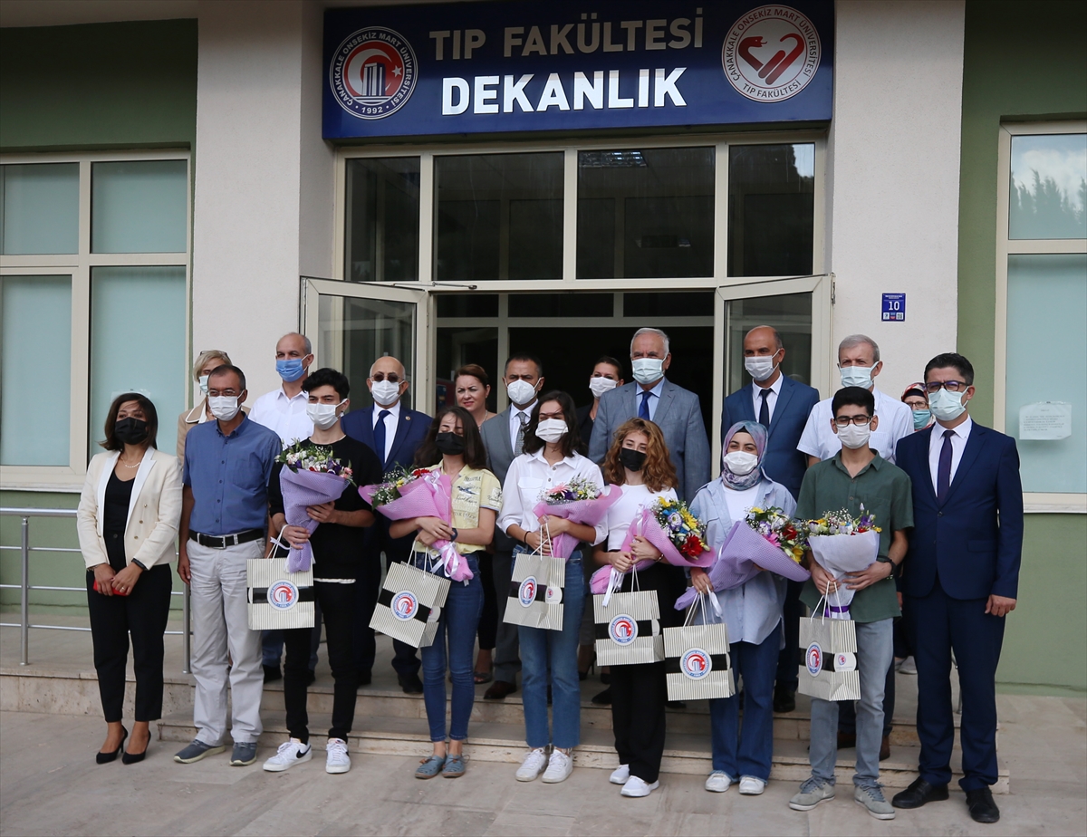 ÇOMÜ'de ilk kayıt töreni yapıldı