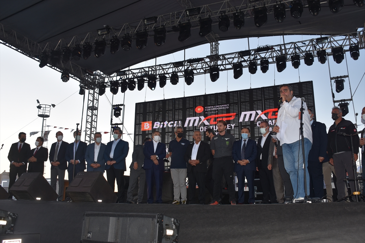 Dünya Motokros Şampiyonası'nın açılış seremonisi yapıldı