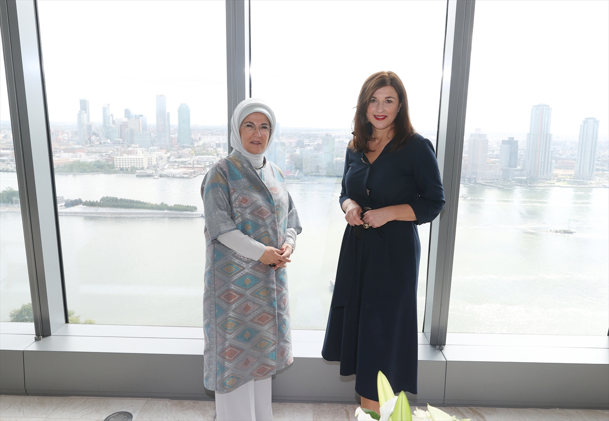 Emine Erdoğan, Hırvatistan First Lady'si ile bir araya geldi