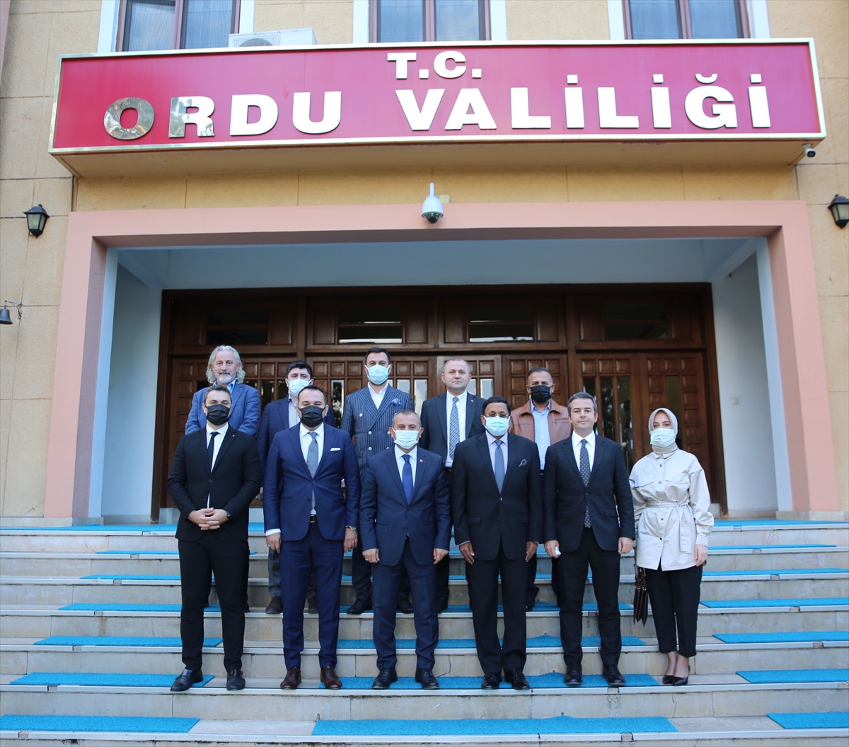 Hindistan'ın Ankara Büyükelçisi Panda'dan Ordu Valisi Sonel'e ziyaret: