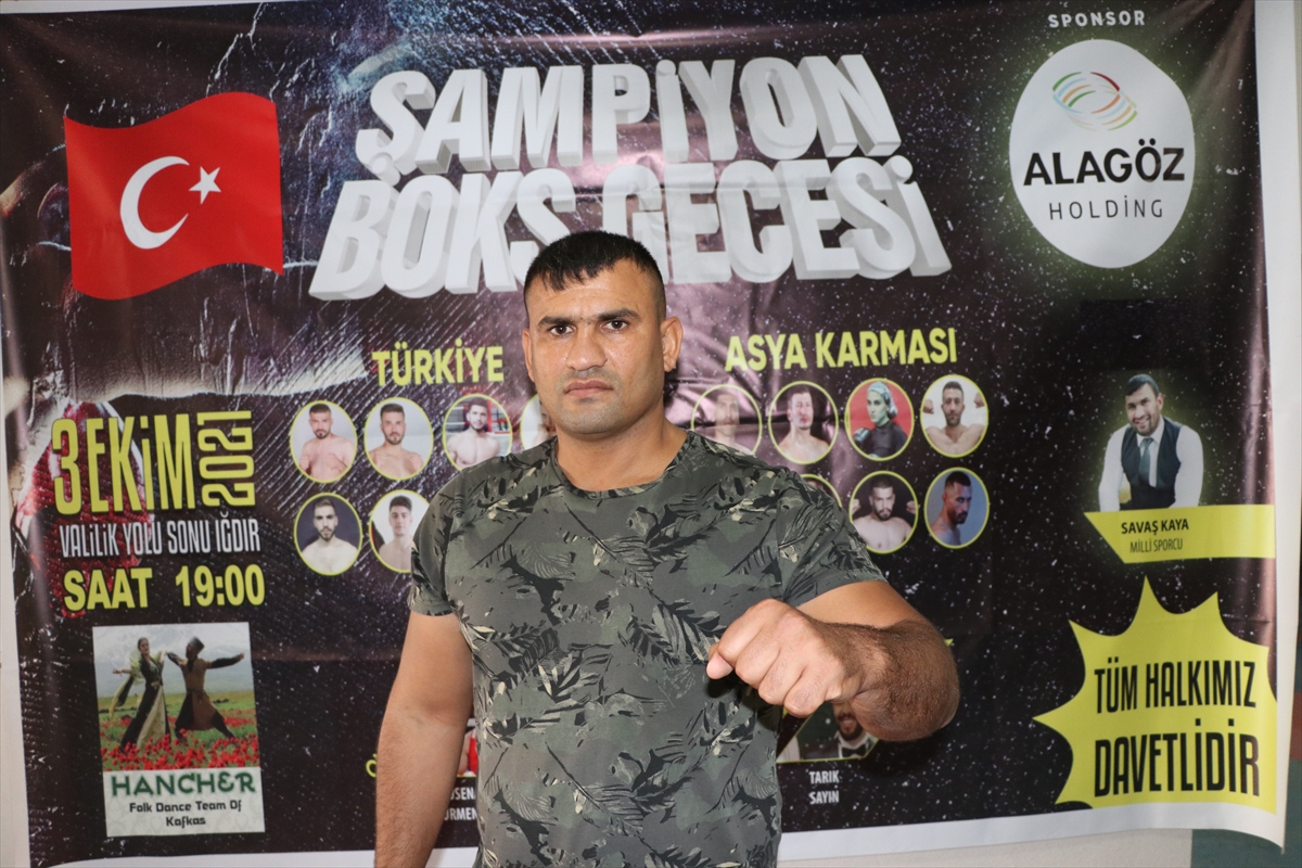 Iğdır'da 5 ülkeden 18 boksör Şampiyon Boks Gecesi'nde ringe çıkacak