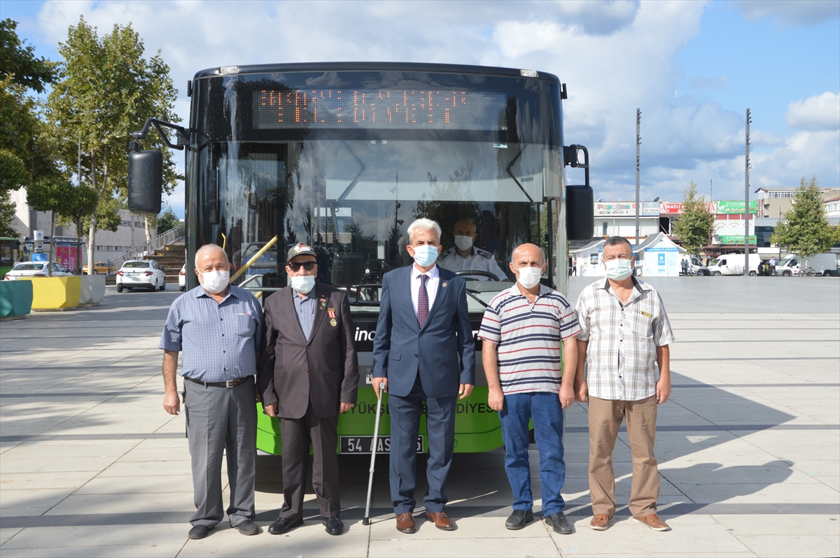 Sakarya'da belediye otobüslerinde “vatan size minnettar” anonsu duygulandırıyor