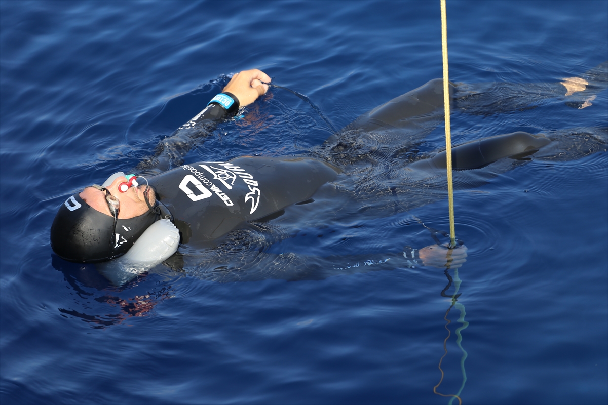 Serbest Dalış Outdoor Dünya Kupası Antalya'da başladı