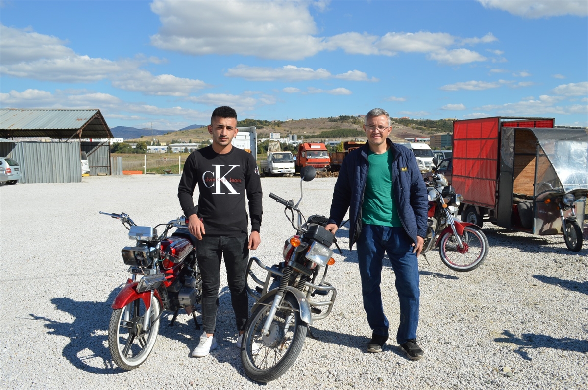 Çorum'da 5 motosiklet çaldığı iddia edilen zanlı yakalandı