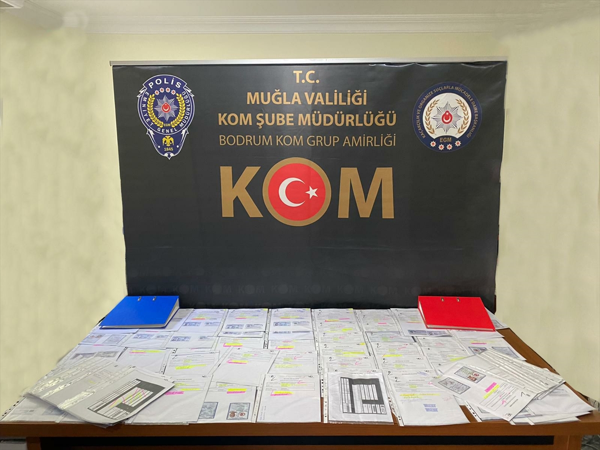 Muğla'da “Çekirge” operasyonunda 5 kişi yakalandı