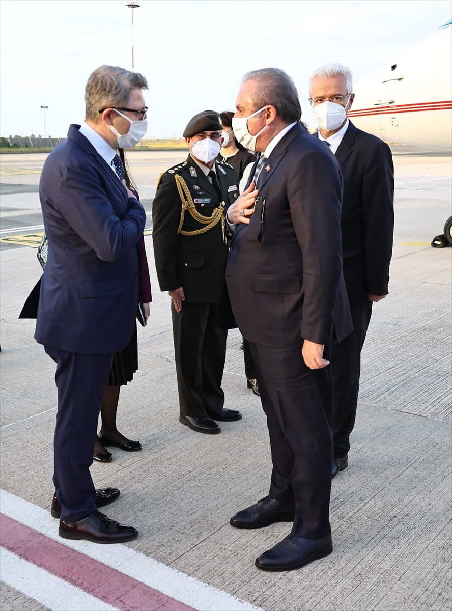 TBMM Başkanı Şentop G20 Parlamento Başkanları Zirvesi için İtalya'da