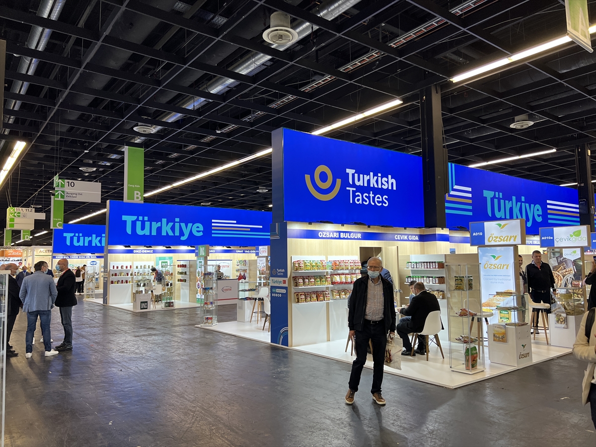 Türk lezzet endüstrisi Anuga'da salgına rağmen katılımda ilk 4'e girdi