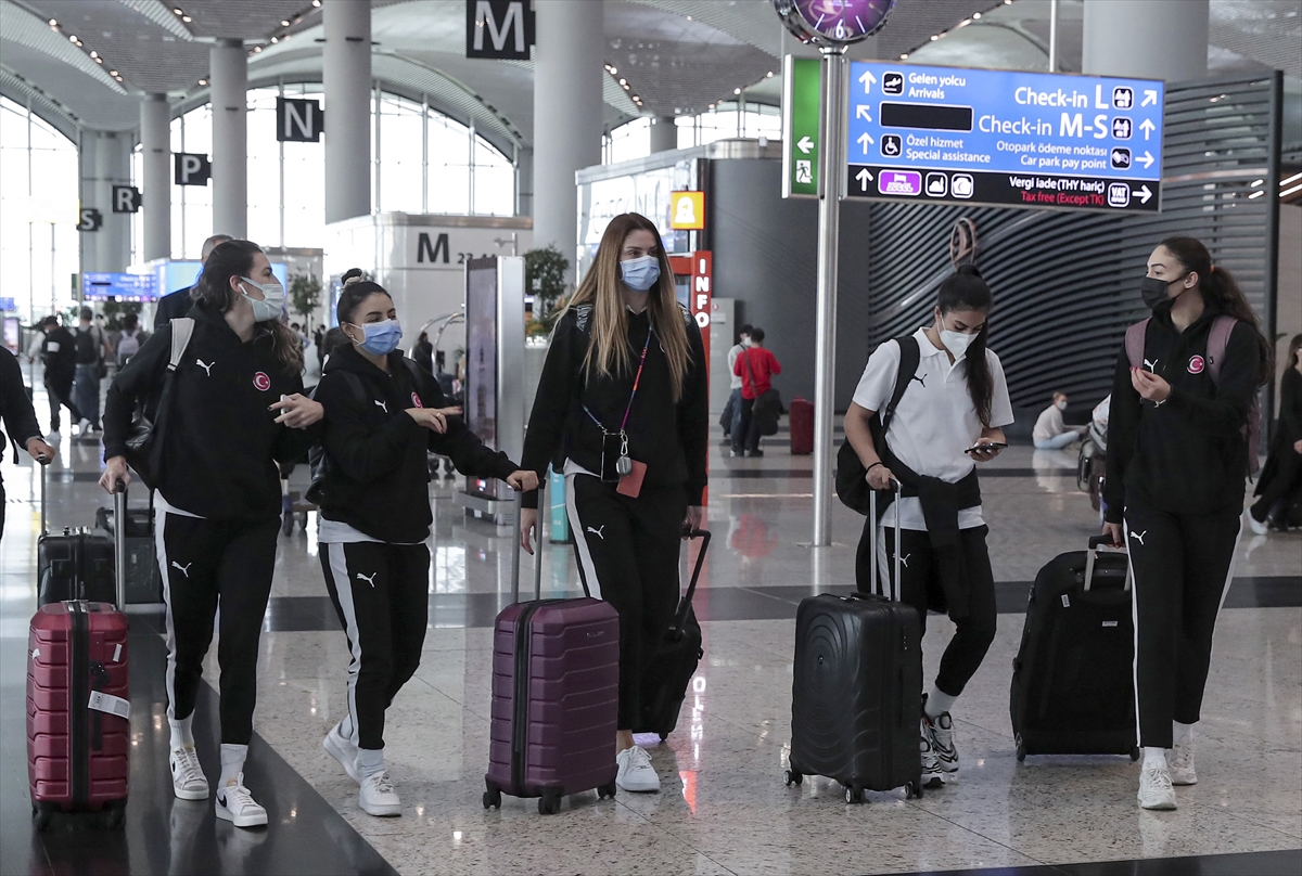 A Milli Kadın Basketbol Takımı, Slovenya'ya gitti