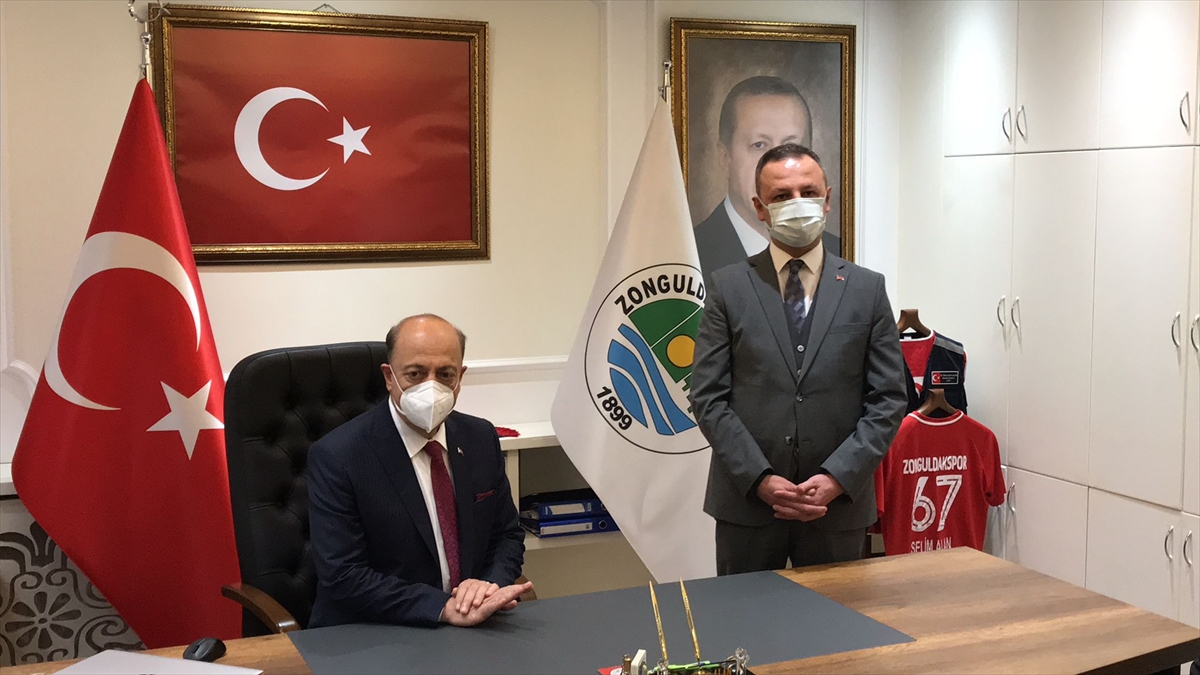 Bakan Bilgin, Zonguldak'ta maden işçileriyle buluştu: