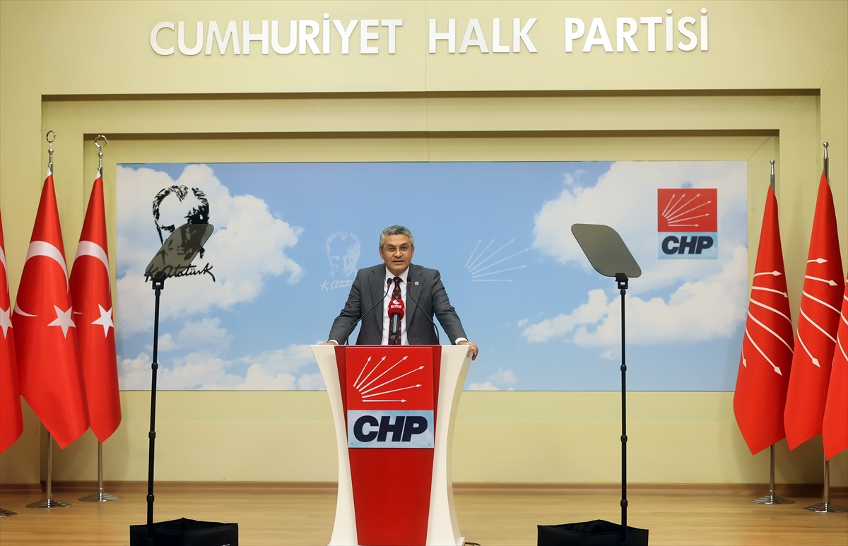 CHP Genel Başkan Yardımcısı Salıcı, MYK toplantısına ilişkin açıklama yaptı:
