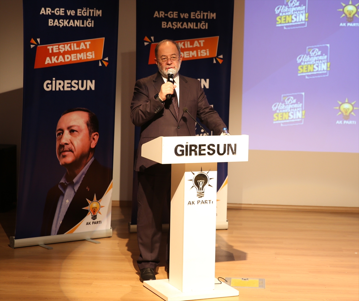 Giresun'da AK Parti'nin “Teşkilat Akademisi” eğitimleri başladı