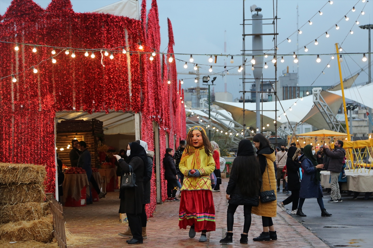İran'ın başkenti Tahran'da nar festivali başladı