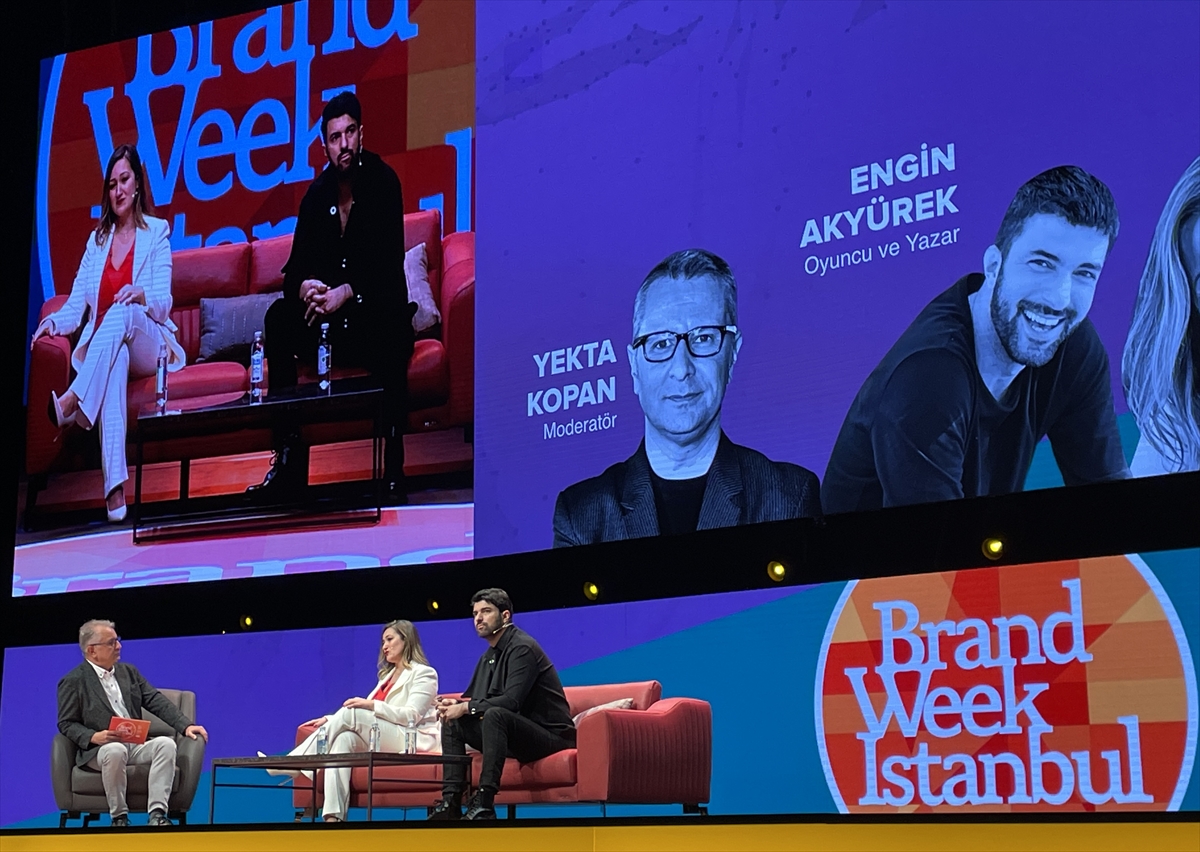 Oyuncu ve yazar Engin Akyürek, Brand Week Istanbul'da konuştu: