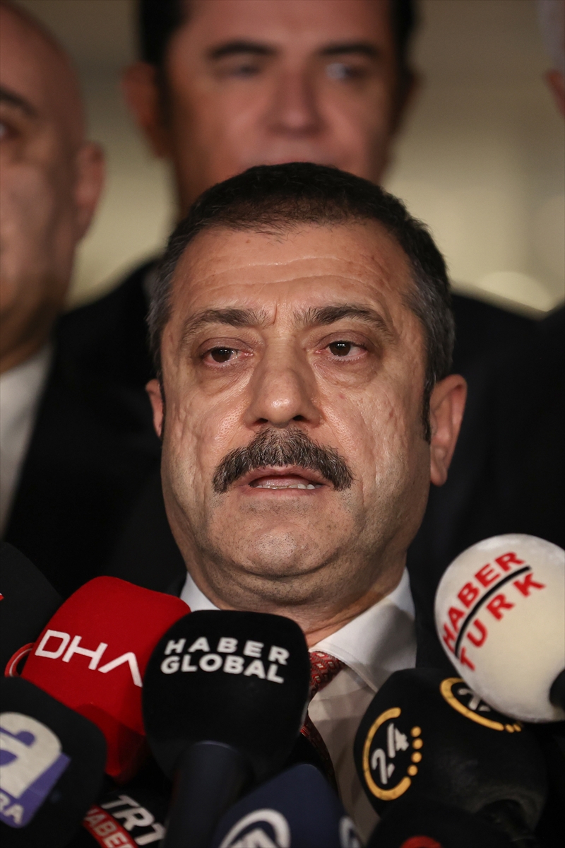 TCMB Başkanı Kavcıoğlu, bankacılık sektörü yetkilileri ile bir araya geldi: