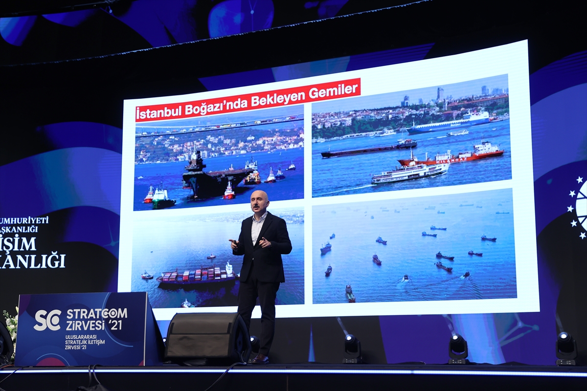 Bakan Karaismailoğlu, Uluslararası Stratejik İletişim Zirvesi'nde konuştu: