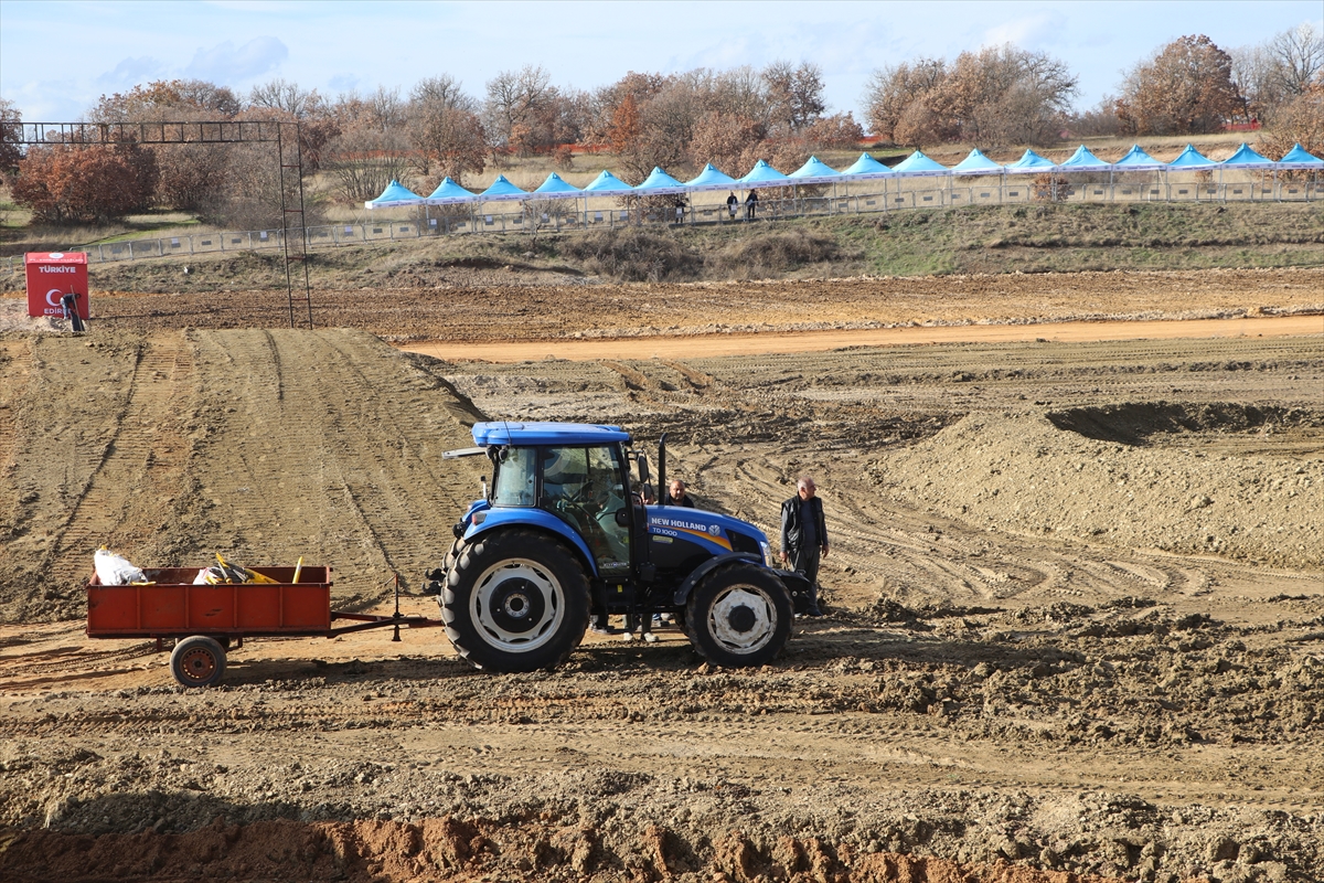 Edirne motokros pisti Türkiye Motokros Şampiyonası final yarışına hazır