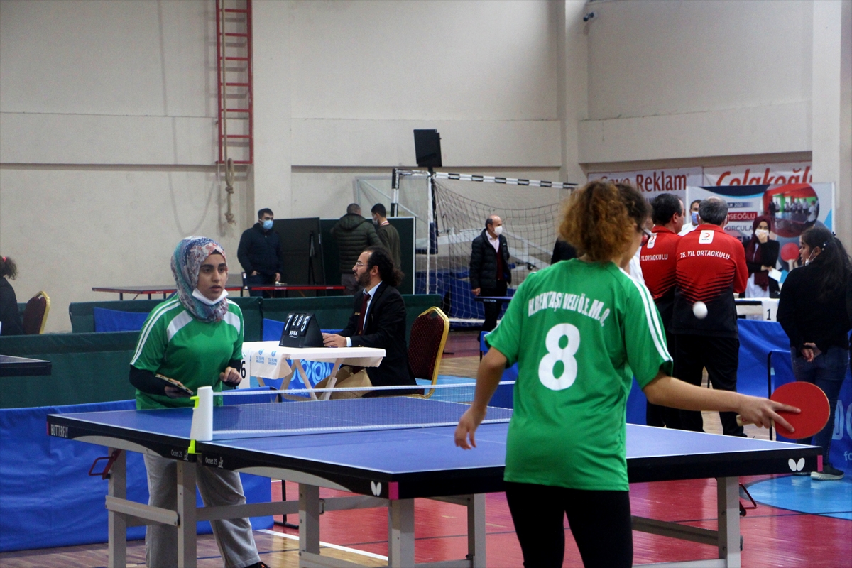 Fatih Köseoğlu Özel Sporcular Masa Tenisi Turnuvası, Silivri'de yapıldı