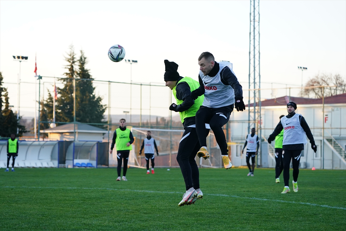Gaziantep FK, Çaykur Rizespor maçının hazırlıklarını sürdürdü