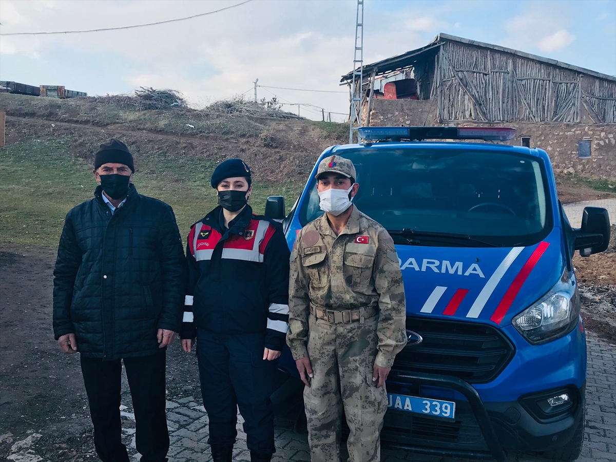 Şehit yeğeni bedensel engelli Muhammet'in üniforma hayali gerçek oldu