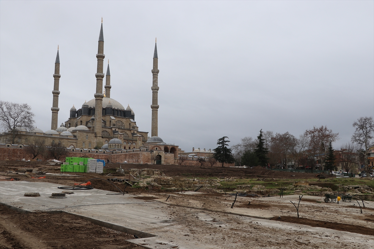 Selimiye Camisi çevre düzenlemesinin gelecek yıl martta bitmesi hedefleniyor