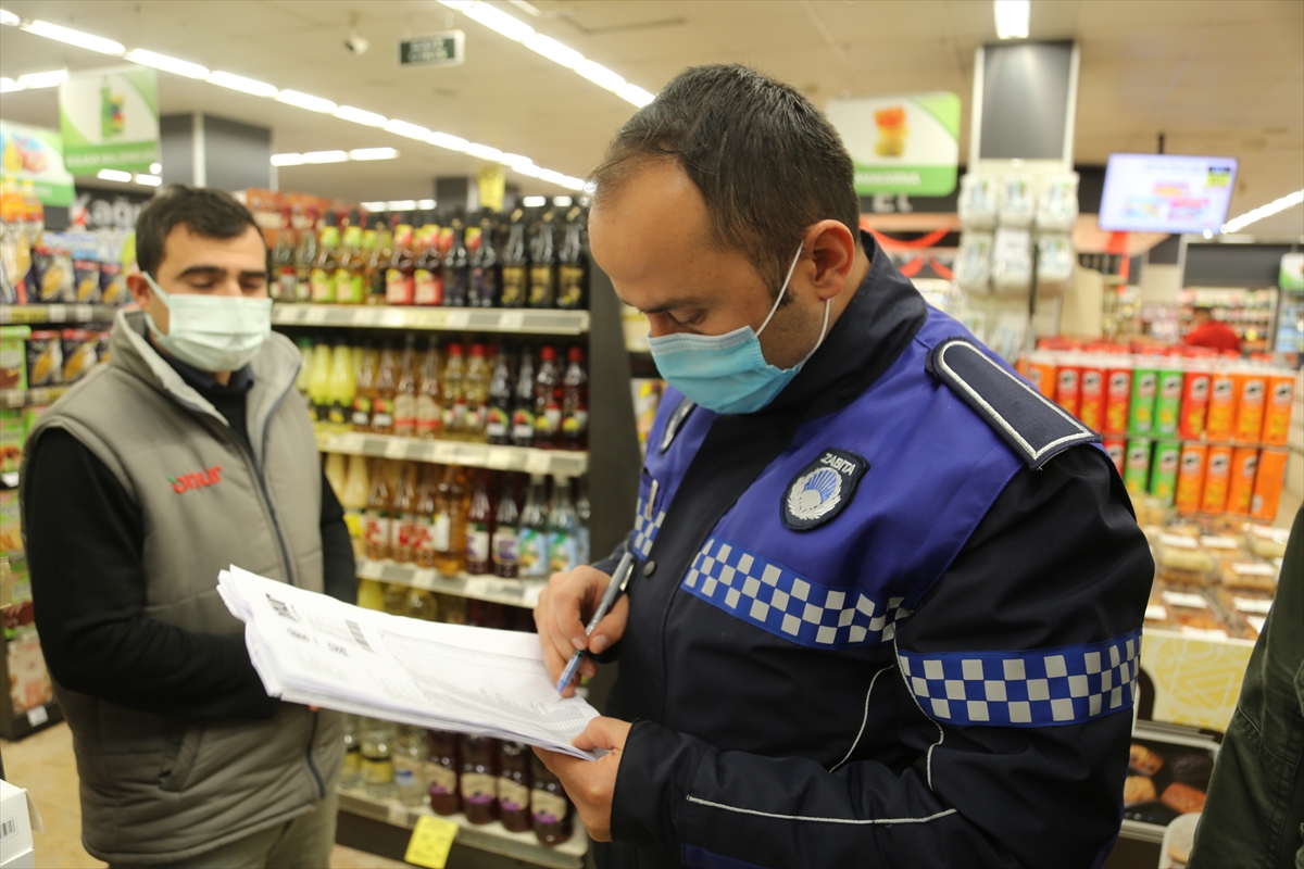 Trakya'da marketlerde satılan ürünler denetlendi