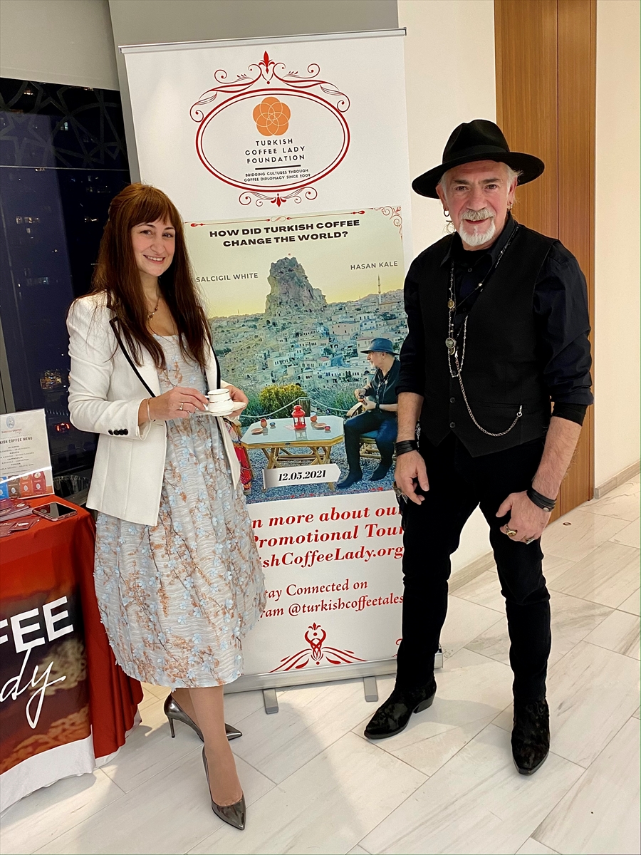 Türk kahvesi belgeselinin ABD'deki ilk gösterimi New York Türkevi'nde  yapıldı