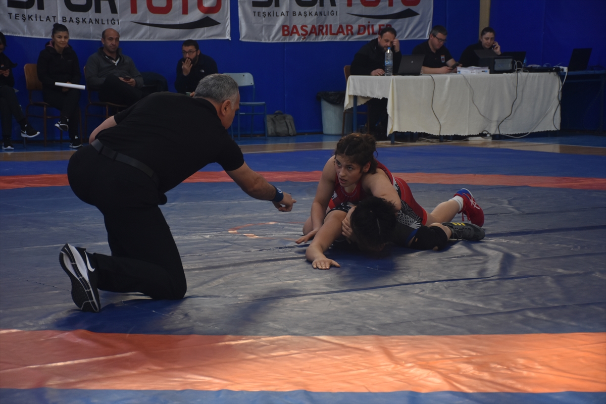 Türkiye Büyük Kadınlar Güreş Şampiyonası, Çorlu'da sona erdi