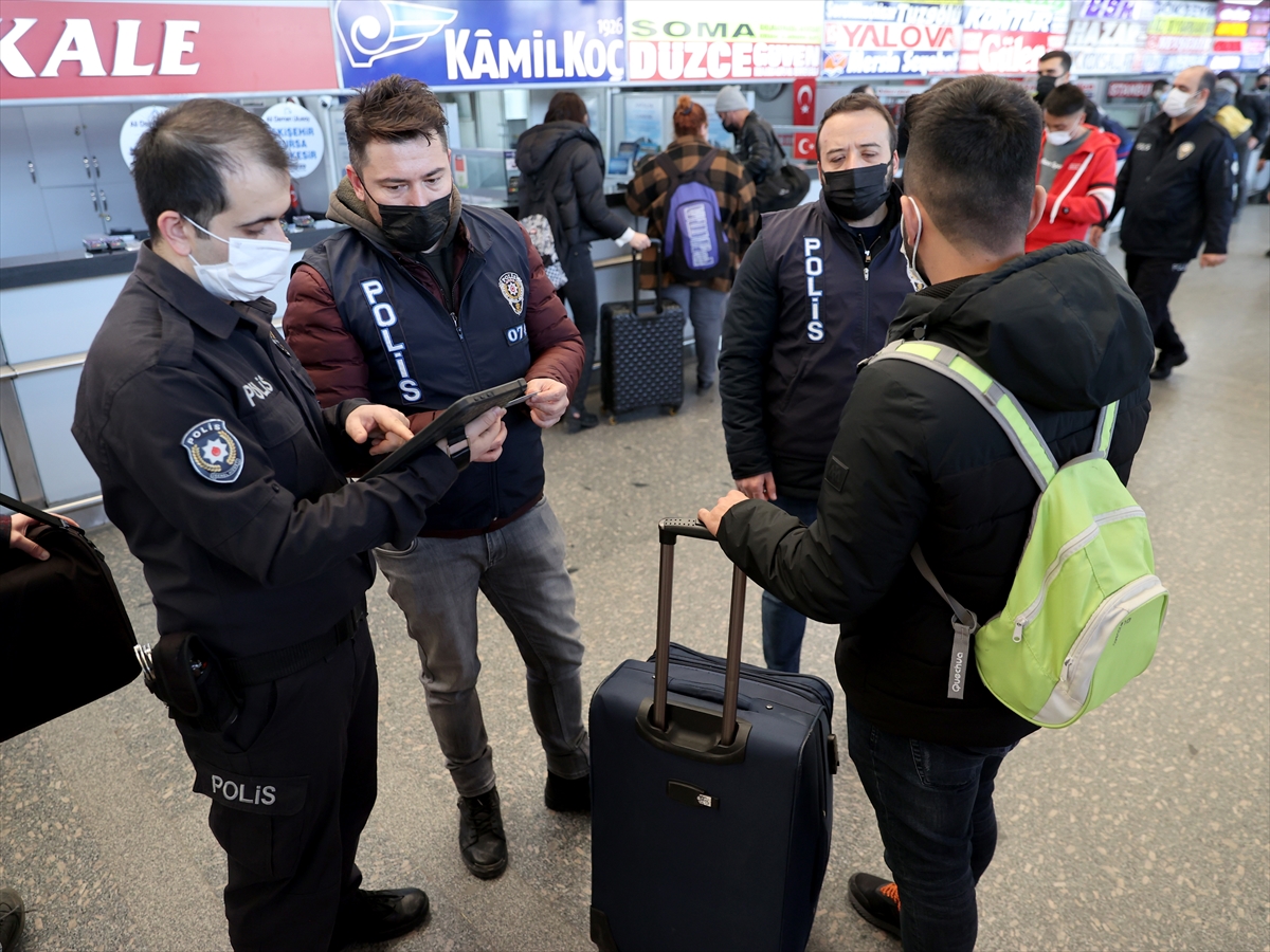 Yılbaşı öncesi AŞTİ'de “Güven Huzur” uygulaması yapıldı